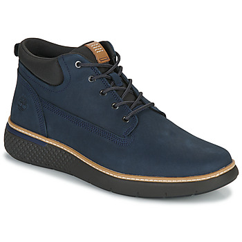 Schuhe Herren Sneaker High Timberland CROSS MARK CHUKKA Blau