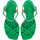 Schuhe Damen Sandalen / Sandaletten Audley 22248-BAREYSUEDE-JELLY-BEAN Grün