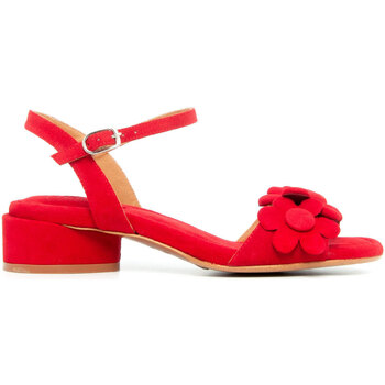 Schuhe Damen Sandalen / Sandaletten Audley 21944-ORLY-SUEDE-PASION-RED Rot