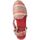 Schuhe Damen Leinen-Pantoletten mit gefloch Toni Pons Noa-hv Rot
