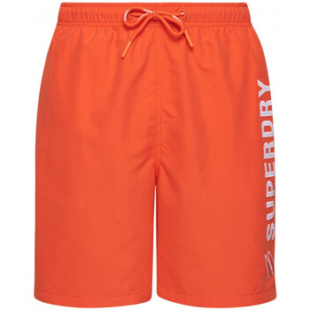 Kleidung Herren Badeanzug /Badeshorts Superdry Code applque 19inch Orange