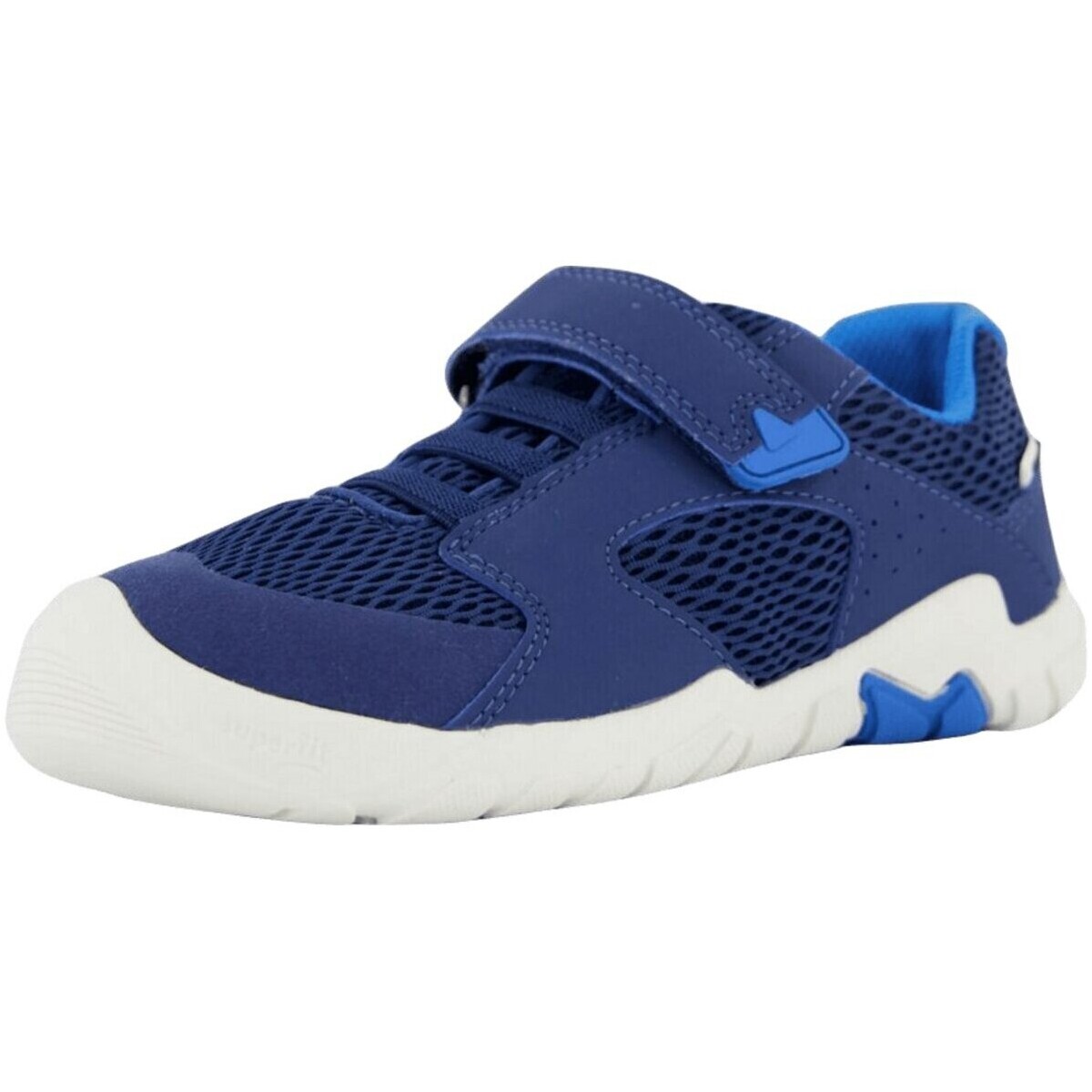 Schuhe Jungen Derby-Schuhe & Richelieu Superfit Klettschuhe R9 1-006030-8000 Blau
