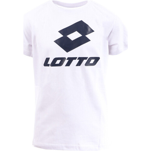 Kleidung Jungen T-Shirts & Poloshirts Lotto 23404 Weiss