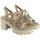 Schuhe Damen Multisportschuhe MTNG Damensandale MUSTANG 52991 beige Braun