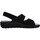 Schuhe Damen Sandalen / Sandaletten Melluso Q60214D Schwarz