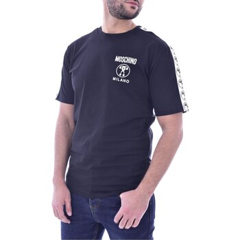 Kleidung Herren T-Shirts Moschino ZPJ0708 2041 Schwarz