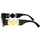 Uhren & Schmuck Sonnenbrillen Versace Biggie Sonnenbrille VE4361 539787 mit Nieten Schwarz