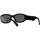Uhren & Schmuck Sonnenbrillen Versace Biggie Sonnenbrille VE4361 539887 mit Nieten Schwarz
