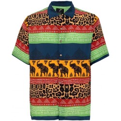 Kleidung Herren Langärmelige Hemden Tooco Bowling-Mowgly-Shirt Schwarz