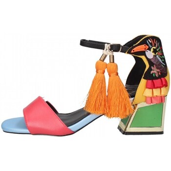Schuhe Damen Sandalen / Sandaletten Exé Shoes Exe' LUISA 310 Sandalen Frau Multicolorrot Multicolor