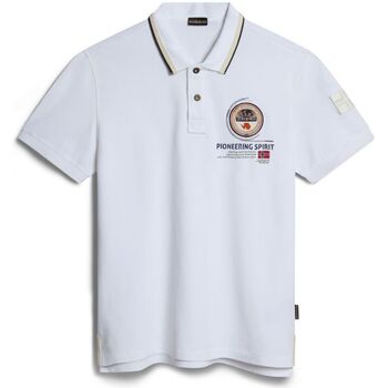 Napapijri  T-Shirts & Poloshirts GANDY 4 - NP0A4H8R-0021 BRIGHT WHITE