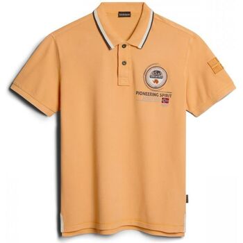 Napapijri  T-Shirts & Poloshirts GANDY 4 - NP0A4H8R-A571 ORANGE MOCK