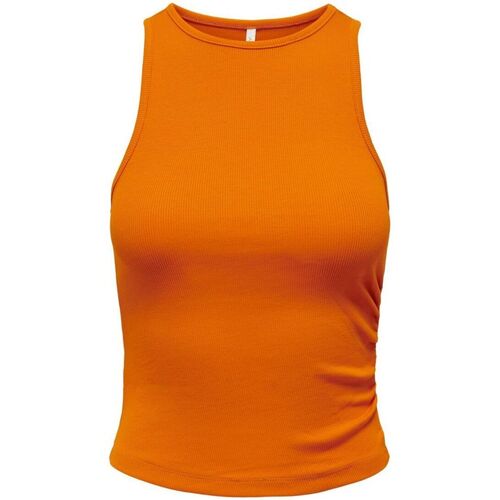 Kleidung Damen Tops Only 15294173 NILAN-ORANGE PEPPER Orange