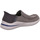 Schuhe Herren Slipper Skechers Slipper DELSON 3.0 CABRINO 210604 GRY Grau
