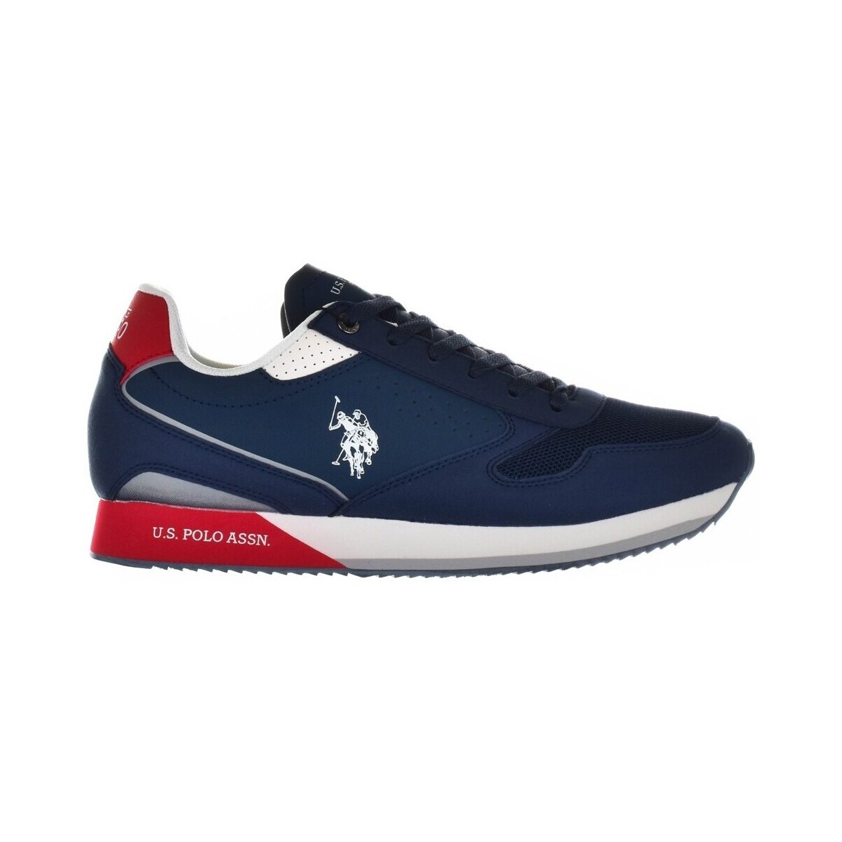 Schuhe Herren Sneaker Low U.S Polo Assn. NOBIL003CDBL002 Marine