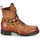 Schuhe Damen Boots Airstep / A.S.98 SAINT BUCKLE Braun