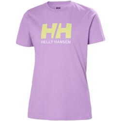 Kleidung Damen T-Shirts Helly Hansen  Violett