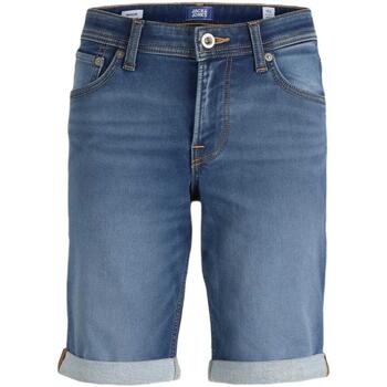 Kleidung Jungen Shorts / Bermudas Jack & Jones  Blau