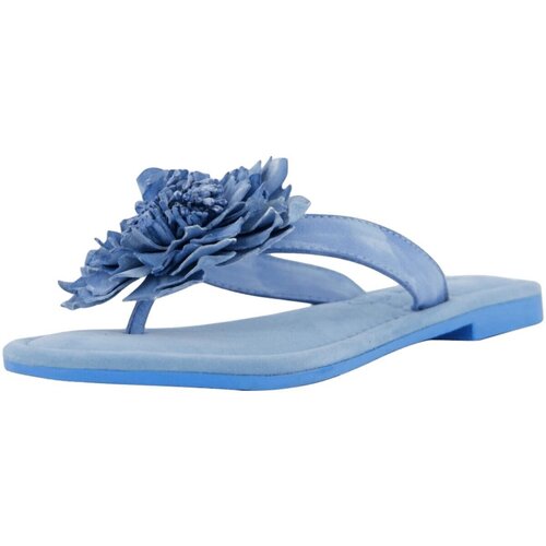 Schuhe Damen Pantoletten / Clogs Lazamani Pantoletten 33.517-sky blue Blau