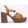 Schuhe Damen Sandalen / Sandaletten MTNG 53387 Braun