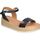 Schuhe Damen Sandalen / Sandaletten Spar Woman 5208 Schwarz
