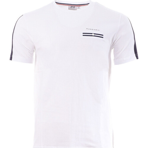 Kleidung Herren T-Shirts & Poloshirts Hungaria 718890-60 Weiss