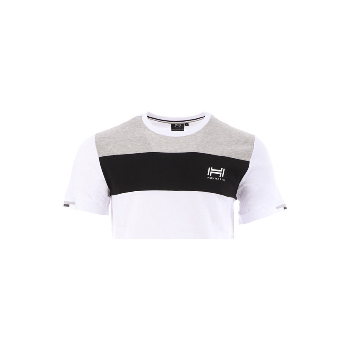 Kleidung Herren T-Shirts & Poloshirts Hungaria 718750-60 Weiss