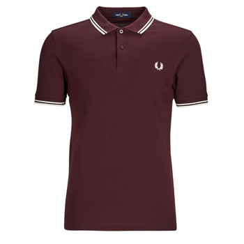 Kleidung Herren Polohemden Fred Perry TWIN TIPPED FRED PERRY SHIRT Bordeaux