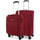 Taschen flexibler Koffer Jaslen Brighton Rot