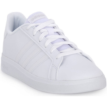 Schuhe Jungen Sneaker adidas Originals GRAND COURT 2 K Weiss