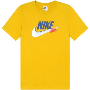 Kleidung Jungen T-Shirts Nike CAMISETA NIO  SPORTSWEAR STANDARD FD1201 Gelb