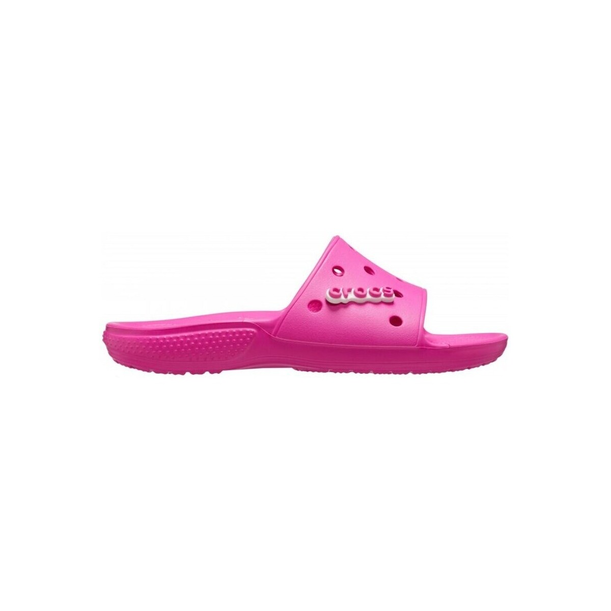 Schuhe Damen Zehensandalen Crocs Classic Slide Rosa