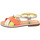 Schuhe Damen Sandalen / Sandaletten Marila Sandaletten Clemencia-naranje Multicolor