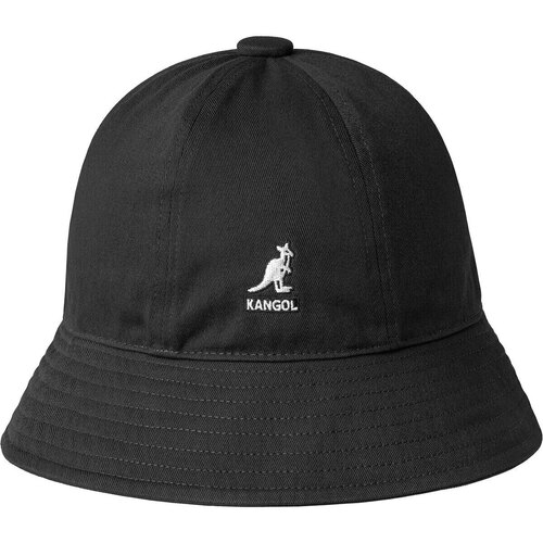 Accessoires Hüte Kangol Bob décontracté lavé Schwarz