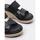 Schuhe Damen Leinen-Pantoletten mit gefloch Calvin Klein Jeans WEDGE 50HH - HE Schwarz