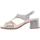 Schuhe Damen Sandalen / Sandaletten CallagHan 29213 (39784) Silbern