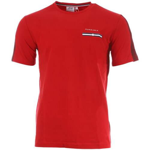 Kleidung Herren T-Shirts & Poloshirts Hungaria 718890-60 Rot