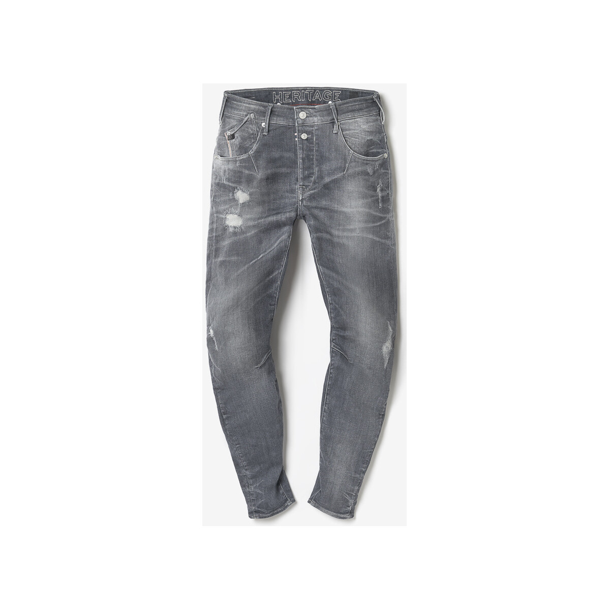 Kleidung Herren Jeans Le Temps des Cerises Jeans  900/03 tapered twisted, länge 34 Grau