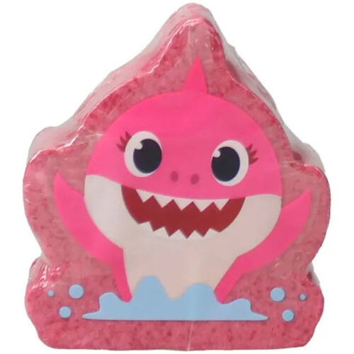 Beauty Damen Pinsel Pinkfong Sprudelnde Baby Shark Badebombe - Rose Rosa