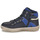 Schuhe Jungen Sneaker High Kickers LOWELL Marine / Weiss / Blau