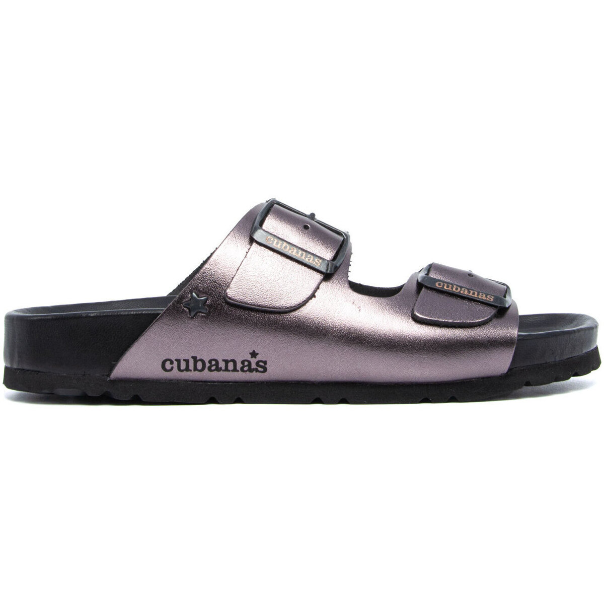 Schuhe Damen Sandalen / Sandaletten Cubanas COMP220SILVER Silbern