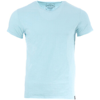 Kleidung Herren T-Shirts La Maison Blaggio MB-MYKE Blau