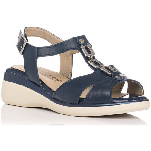 Schuhe Damen Sandalen / Sandaletten Pitillos 5013 Blau