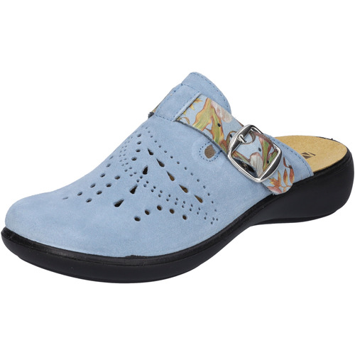 Schuhe Damen Pantoletten / Clogs Westland Korsika 345, hellblau kombi Blau