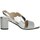 Schuhe Damen Sandalen / Sandaletten Sofia 5018 Silbern