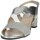 Schuhe Damen Sandalen / Sandaletten Sofia 5018 Silbern
