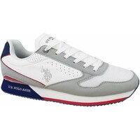 Schuhe Herren Sneaker Low U.S Polo Assn. NOBIL003CWHIDBL08 Weiß, Silber