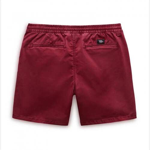 Vans Range salt wash relaxed elastic short Bordeaux
