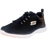 Schuhe Damen Sneaker Skechers FLEX APPEAL 4.0 - 149582 BKLD BKLD Schwarz