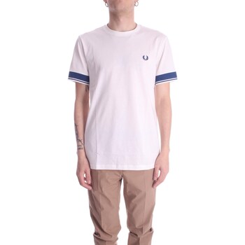 Kleidung Herren T-Shirts Fred Perry M5613 Weiss